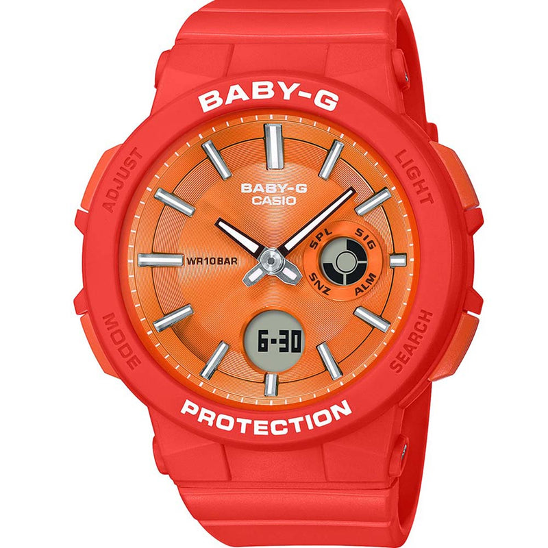 Casio BABY-G Women's Analogue-Digital Quartz Sports Watch - BGA-255-4ADR