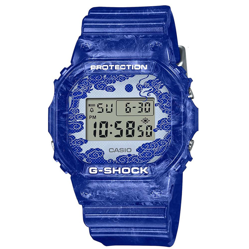 Casio G-shock Men's Digital Watch - DW-5600BWP-2DR