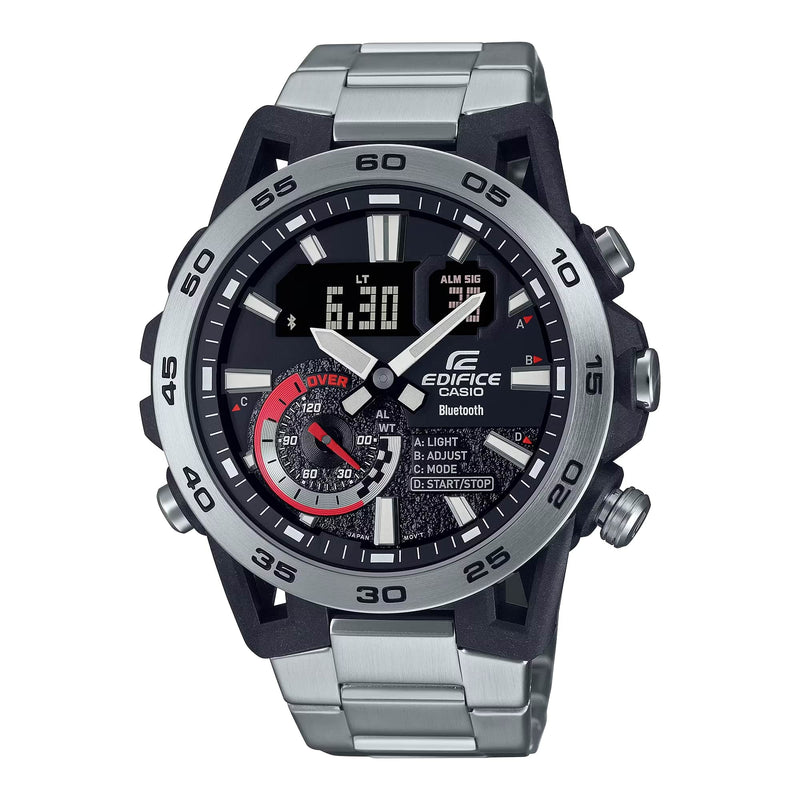 Casio Edifice Men's Analog Digital Quartz Watch - ECB-40D-1ADF