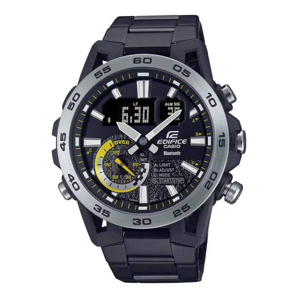 Casio Edifice Men's Analog Digital Quartz Watch - ECB-40DC-1ADF