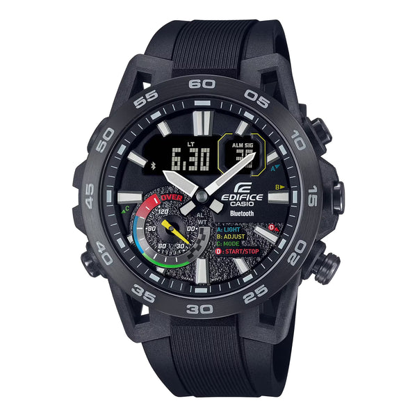 Casio Edifice Men's Analog Digital Quartz Watch - ECB-40MP-1ADF