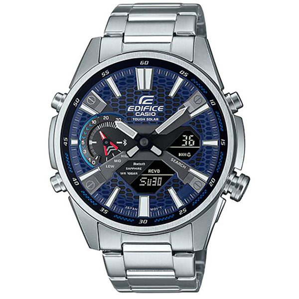 Casio Edifice Men's Analog-Digital Watch ECB-S100D-2ADF