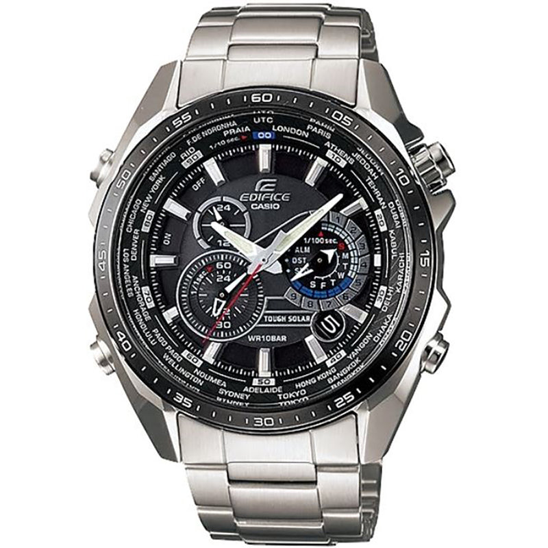 Casio Edifice Men's Analog Quartz Watch - EQS-500DB-1A1DR