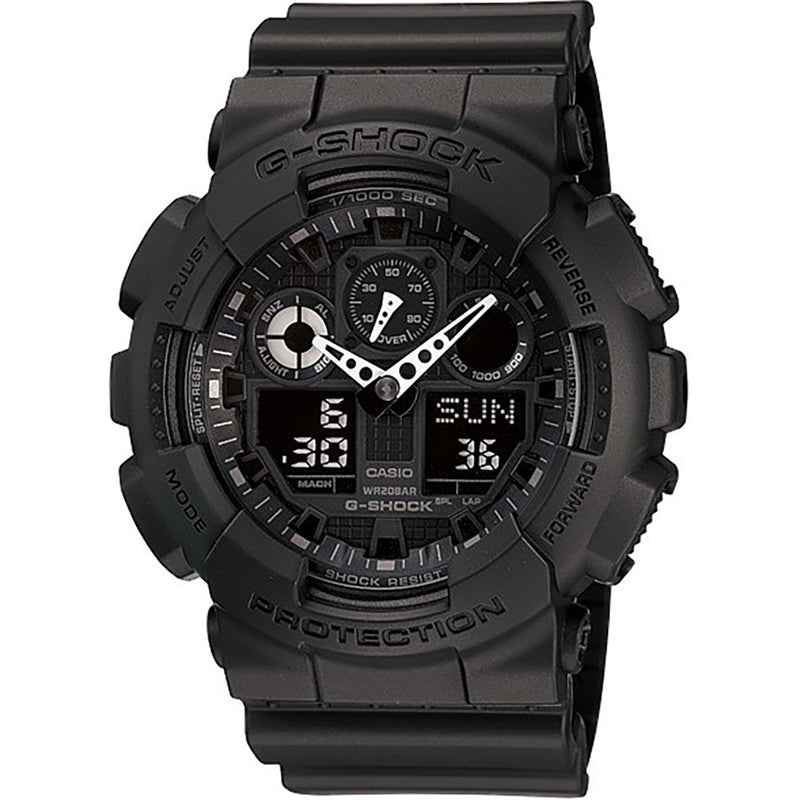 Casio G-Shock Men's Analog- Digital Quartz Watch GA-100-1A1DR