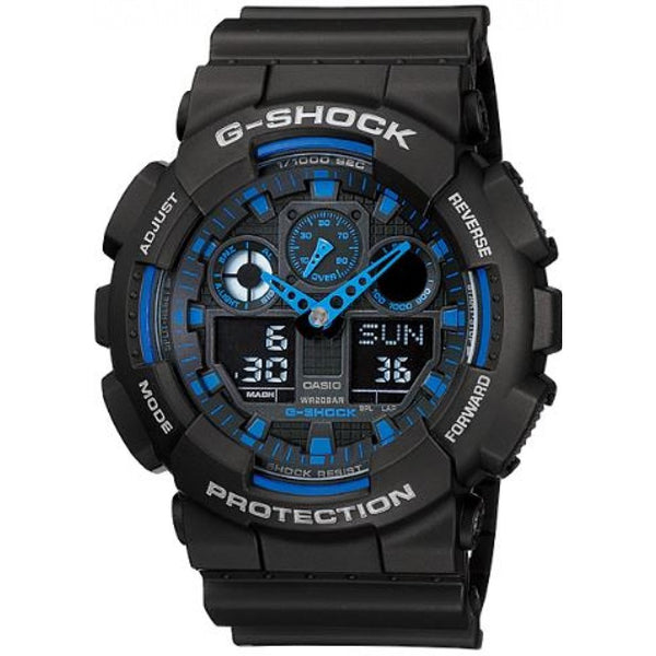 Casio  G-Shock Men's Analog- Digital Quartz Watch - GA-100-1A2DR