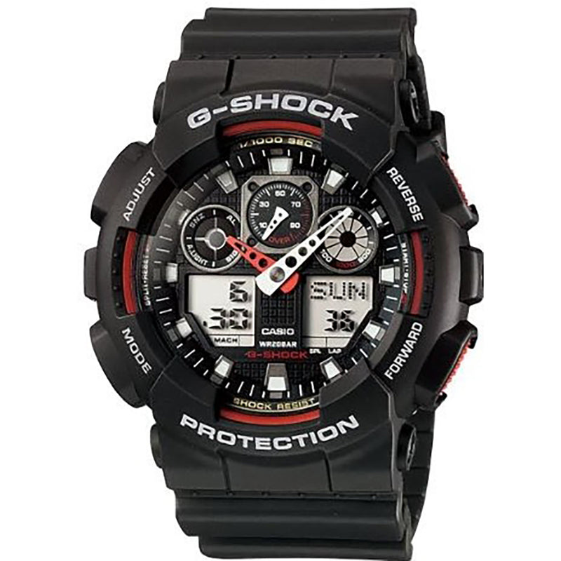 Casio  G-Shock Men's Analog- Digital Quartz Watch - GA-100-1A4DR