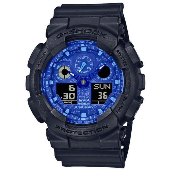 Casio  G-Shock  Men's Analog+Digital Quartz Watch - GA-100BP-1ADR