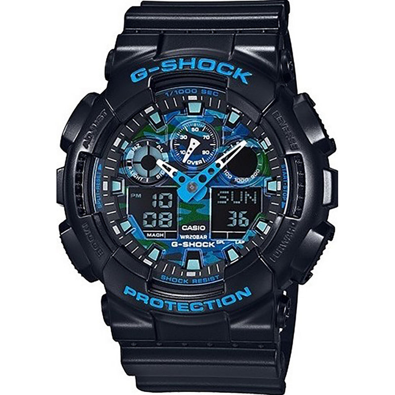Casio  G-Shock Men's Analog- Digital Quartz Watch - GA-100CB-1ADR