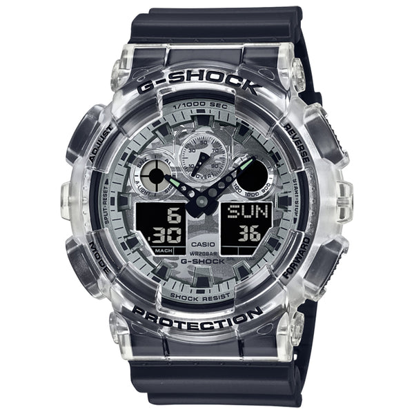 CASIO G-SHOCK  Men's Analog Digital Quartz Watch - GA-100SKC-1ADR