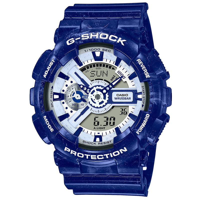 Casio G-shock Men's Analog Digital Watch - GA-110BWP-2ADR