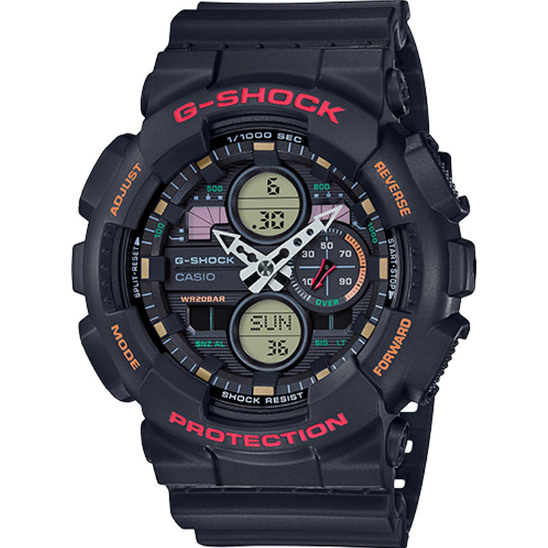Casio  G-Shock Men's Analog- Digital Quartz Watch - GA-140-1A4DR