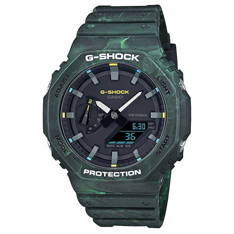Casio G-Shock Men's Digital Watch GA-2100FR-3ADR