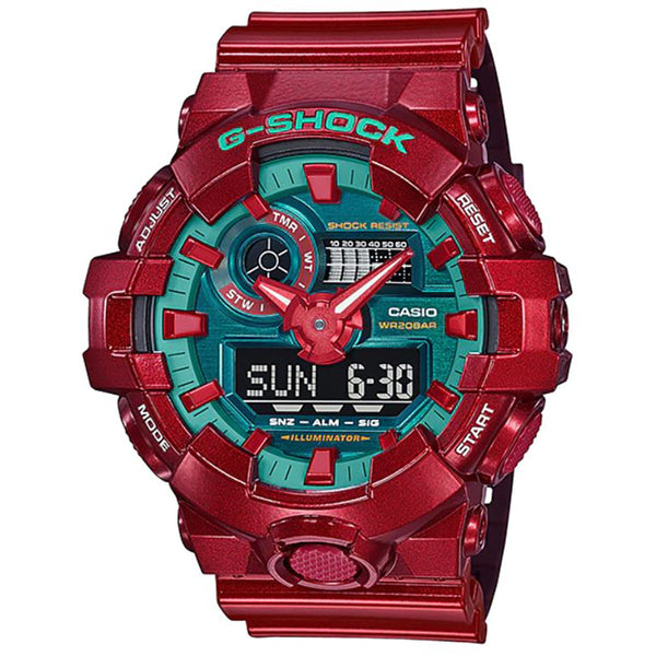 Casio G-Shock Men's Analog-Digital Watch GA-700DBR-4ADR