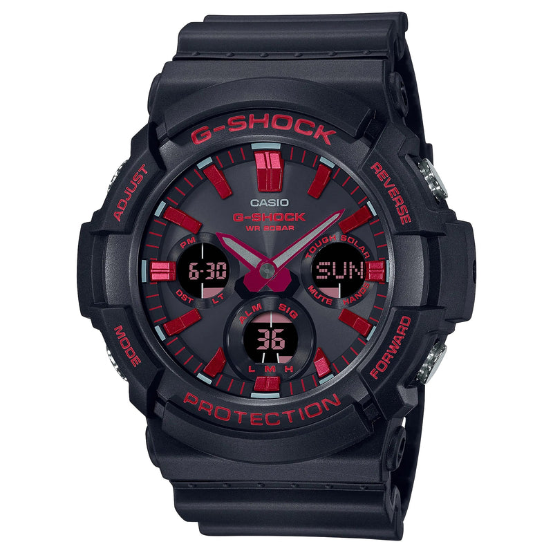 Casio  G-Shock  Men's Analog Digital  Tough Solar Watch - GAS-100BNR-1ADR