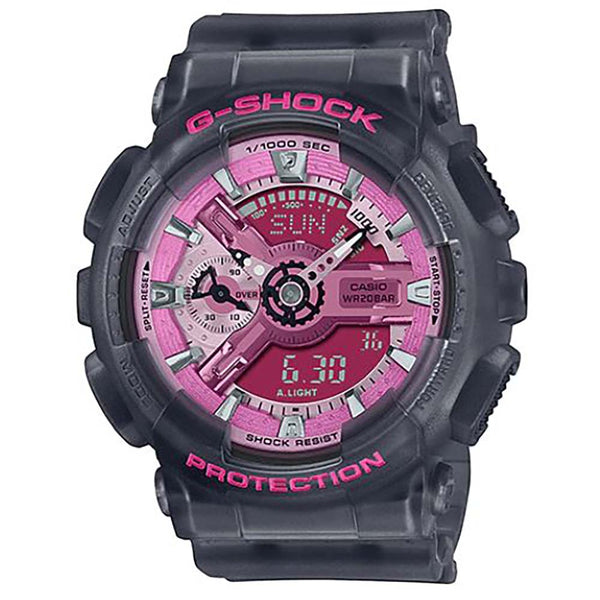 Casio G-Shock Ladies Analog-Digital Watch GMA-S110NP-8ADR