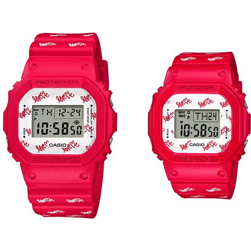Casio G-Shock Pair Digital Quartz Watch - LOV-20B-4DR