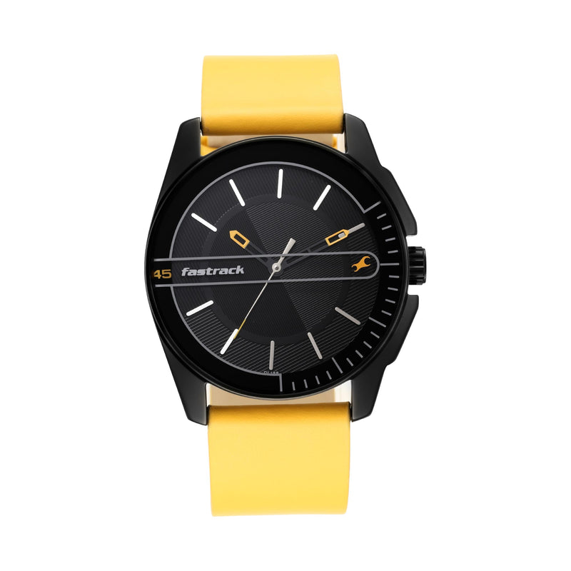 Fastrack Wear Your Look - Black Dial Analog Watch for Guys 3089NL01