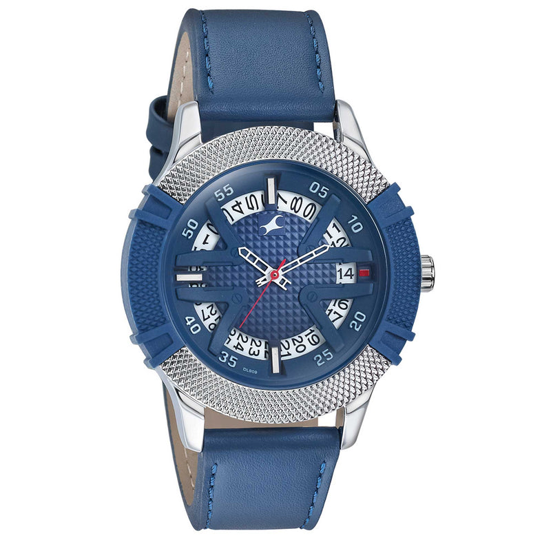 Fastrack Blue Dial Analog Watch for Guys 3223KL01