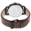 Fastrack Stunners Orange Dial Analog Watch for Guys 3245NL02