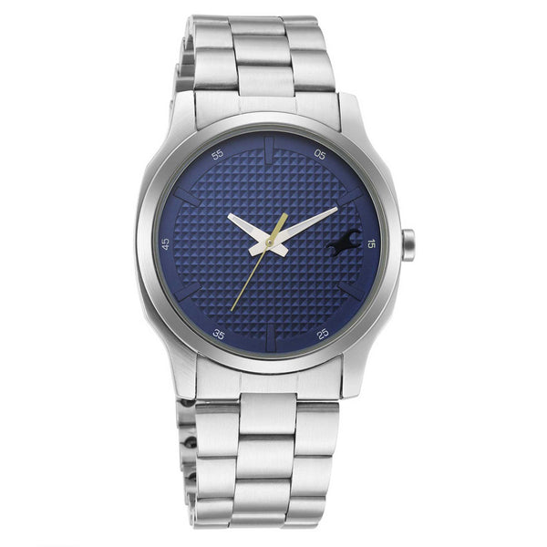 Fastrack Stunners - Blue Dial Analog Watch for Guys 3255SM01