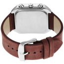 Fastrack Brown Dial Analog with Date Watch for Guys 3270SL01