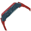 Fastrack Streetwear Digital Red Strap Buckle Watch 38067PP01