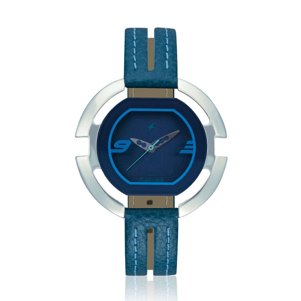 Fastrack Blue Dial Analog Watch for Girls 6064SL02