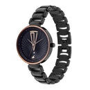 Fastrack  Ruffles - Black Dial Analog Watch for Girls with Date function 6216NM01