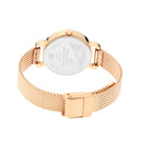 Fastrack  Animal Print Watch - Silver and Rose Gold Dial with Analog Function 6221WM01