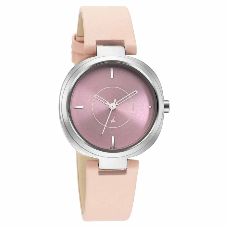 Fastrack Stunners - Pink Dial Analog Watch for Girls 6247SL01