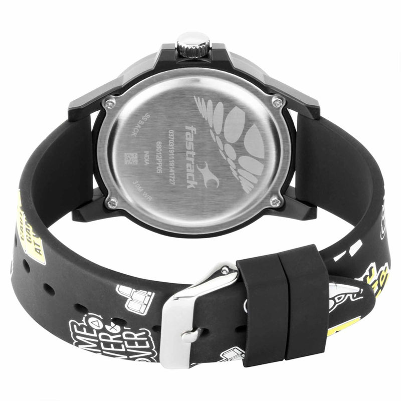 Arcade from Fastrack - Black Dial Analog Unisex Watch 68012PP05