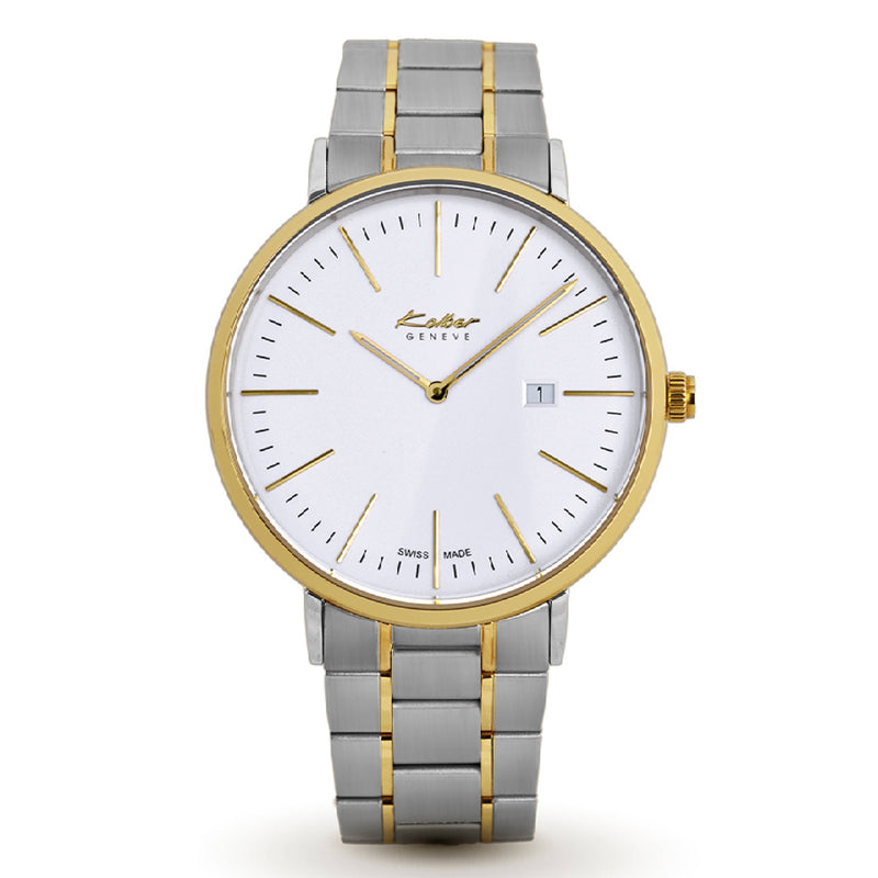 HOT Quartz Watch Kolber Geneve Gold Watch Gold Kolber