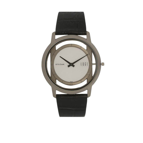 Titan edge analog outlet watch