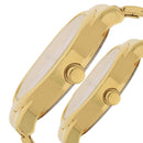 TITAN WHITE DIAL METAL STRAP WATCH 15802490YM04