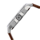 TITAN WHITE DIAL LEATHER STRAP WATCH 1585SL07