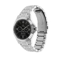 TITAN BLACK DIAL METAL STRAP WATCH 1698SM01