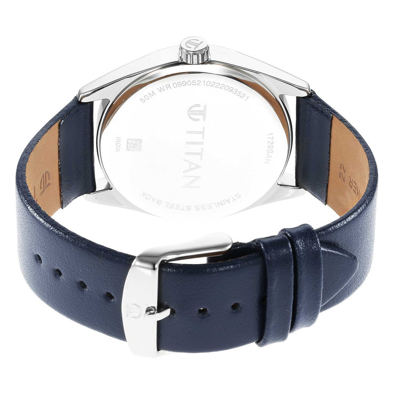 TITAN NEO BLUE DIAL ANALOG WITH DATE WATCH FOR MEN 1729SL06