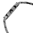 TITAN BLACK DIAL STAINLESS STEEL STRAP WATCH 1767NM01