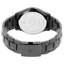 TITAN BLACK DIAL STAINLESS STEEL STRAP WATCH 1767NM01