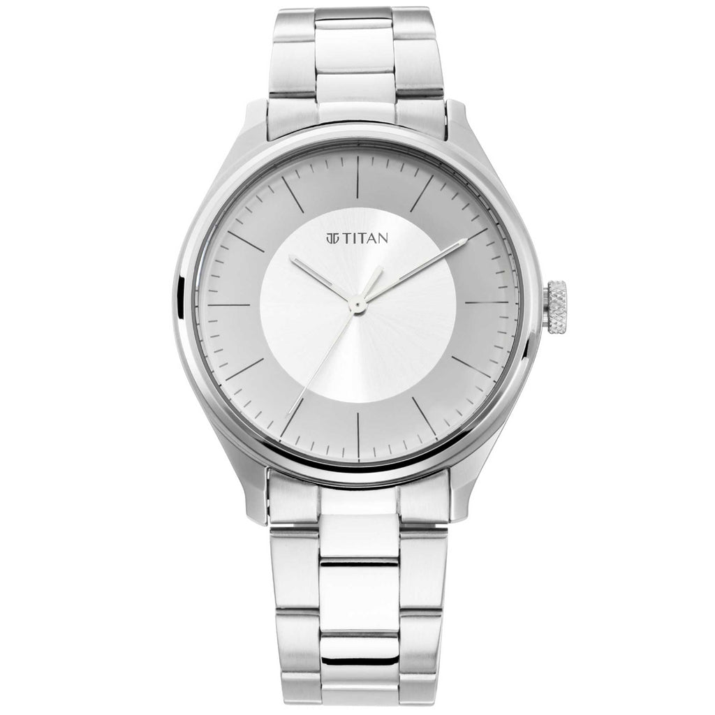 Buy Titan Workwear Slimline Round Dial Women Watch - 95143SL01 Helios Watch  Store