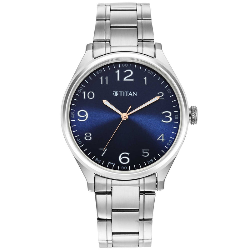 TITAN TRENDSETTERS BLUE DIAL 1802SM05