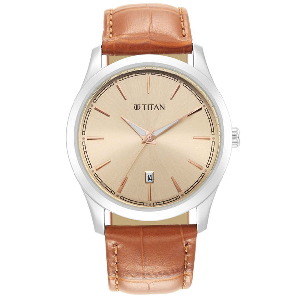 TITAN TRENDSETTERS WITH LIGHT ROSE GOLD DIAL 1823SL04