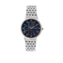 TITAN BLUE DIAL STEEL STRAP WATCH 2569SM01