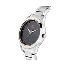 TITAN SPARKLE ANTHRACITE DIAL ANALOG DATE FUNCTION WATCH FOR WOMEN 2570SM07