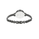 TITAN BLACK DIAL STAINLESS STEEL STRAP WATCH 2575QM01