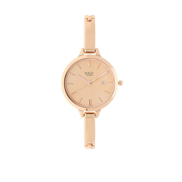 Raga titan women's hot sale gold watch