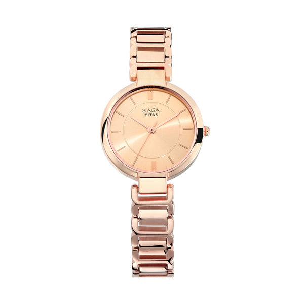 Titan raga shop rose gold watches