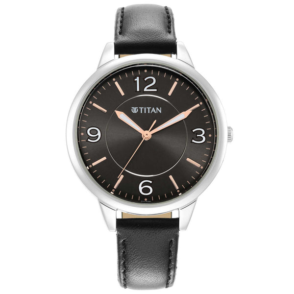 TITAN TRENDSETTERS WITH ANTHRACITE DIAL 2617SL04