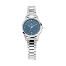 TITAN BLUE DIAL METAL STRAP WATCH 2628SM01