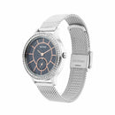 TITAN SPARKLE II BLACK DIAL METAL STRAP WATCH 2634SM01